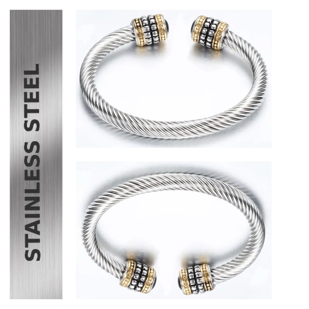 🐘🐘 Stainless Steel Cuff Bangles